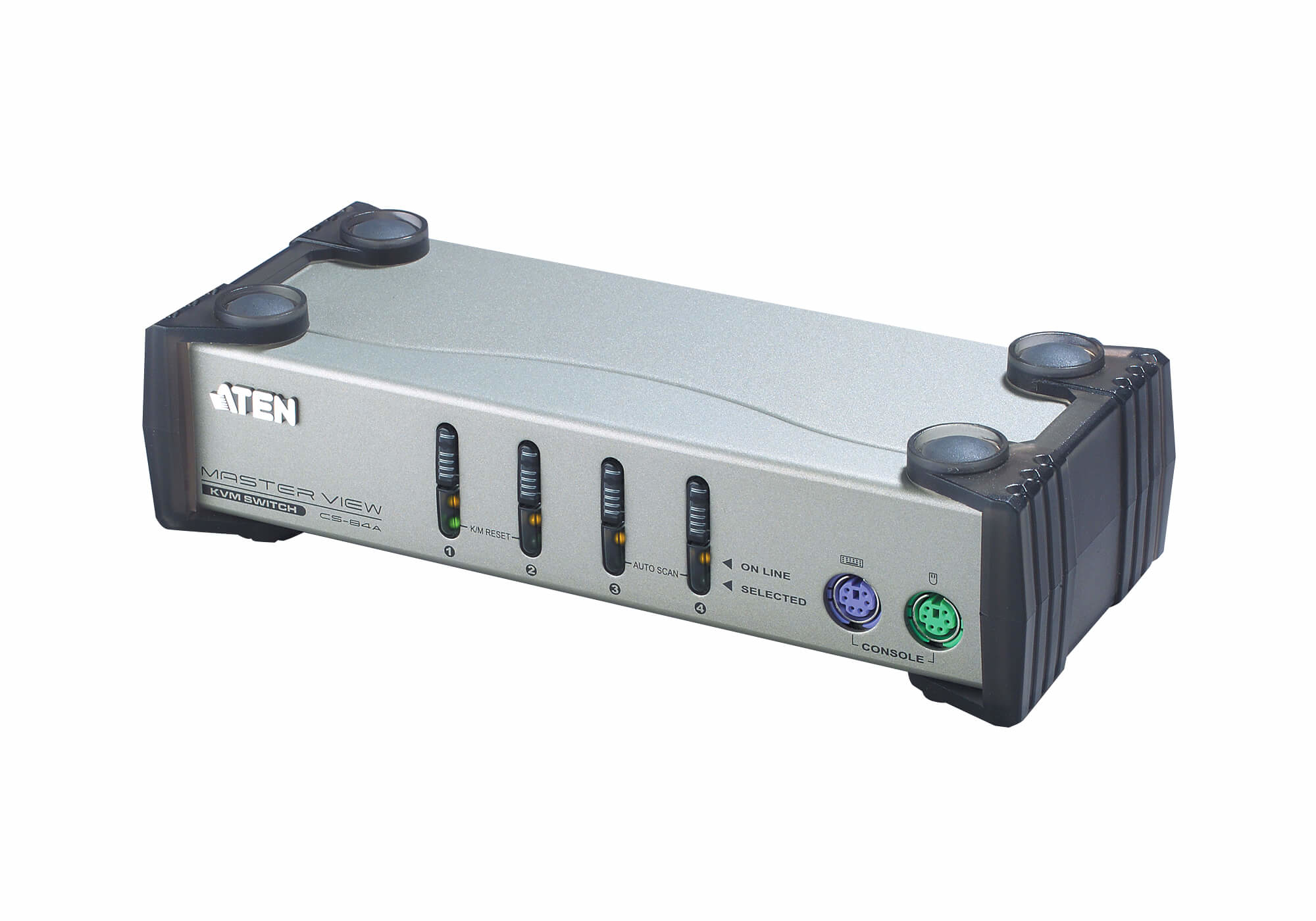 Aten Aten CS84 Switch KVM 4 U.C. PS2 + Cables