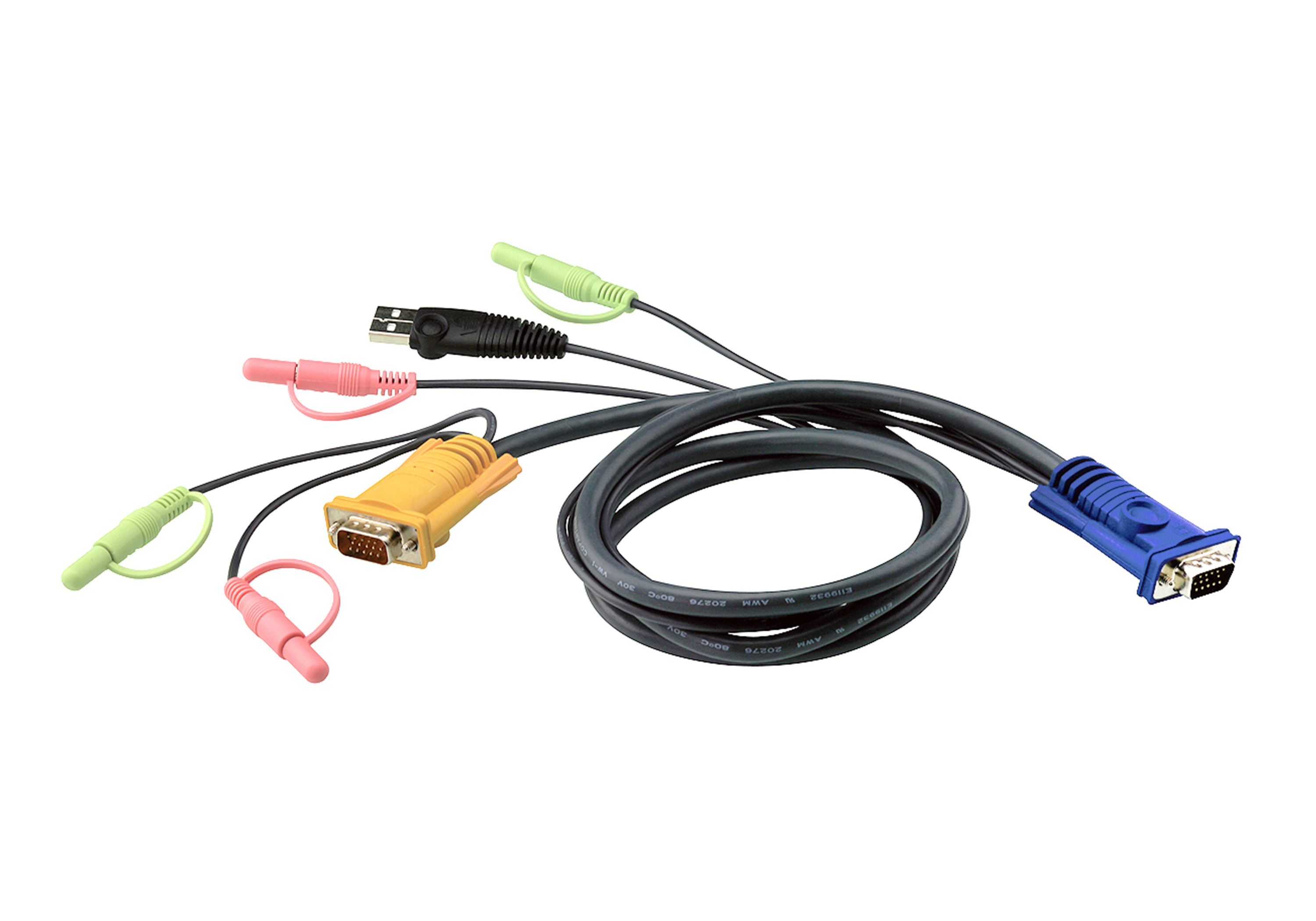 Aten Cable For KVM CS1732CS1734 CS1754CS1758USB Cable at PC Side For USB USB Mac Computer 5.0mtr