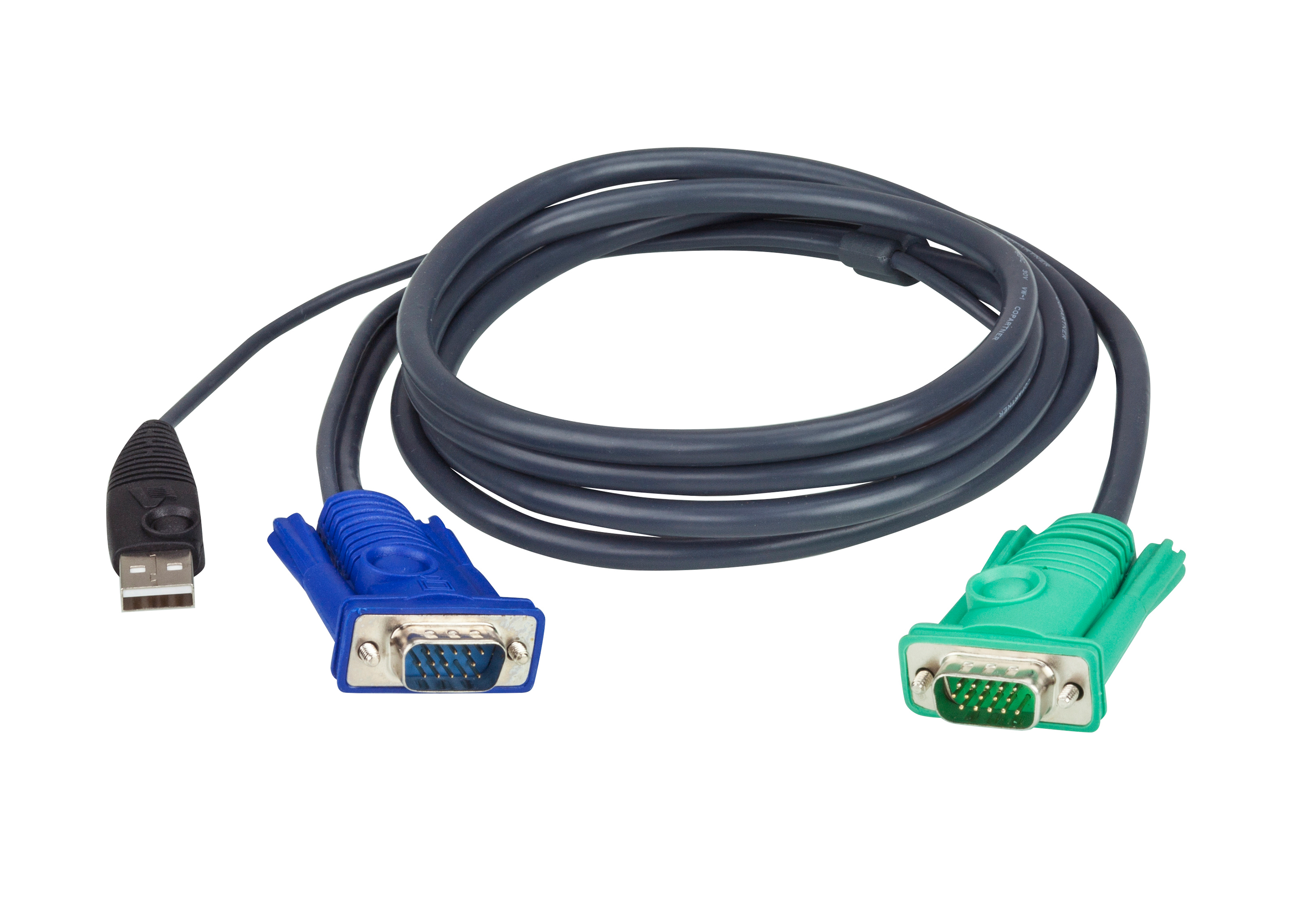 Aten 2L-5201U CORDON KVM VGA/USB 1,20M