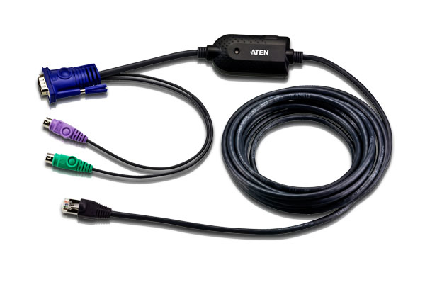Aten KA7920 MODULE VGA/PS2 avec cable Cat5 intégré 4.5m