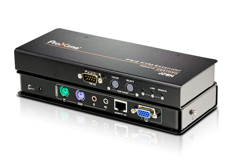 Aten Aten CE370 EXTENDEUR 300M CAT5 VGA/PS2+AUDIO+RS232+DESKEW