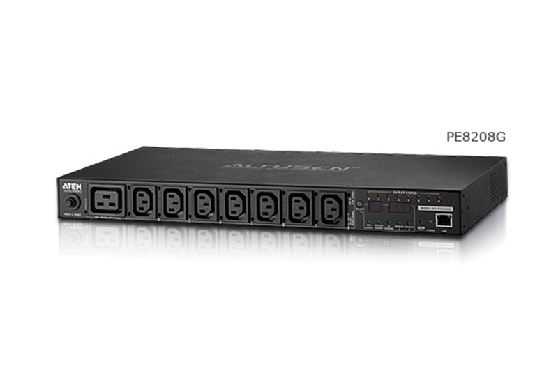 Aten Aten PE8208G eco pdu multiprise ip 2400W 7xC13+1xC19