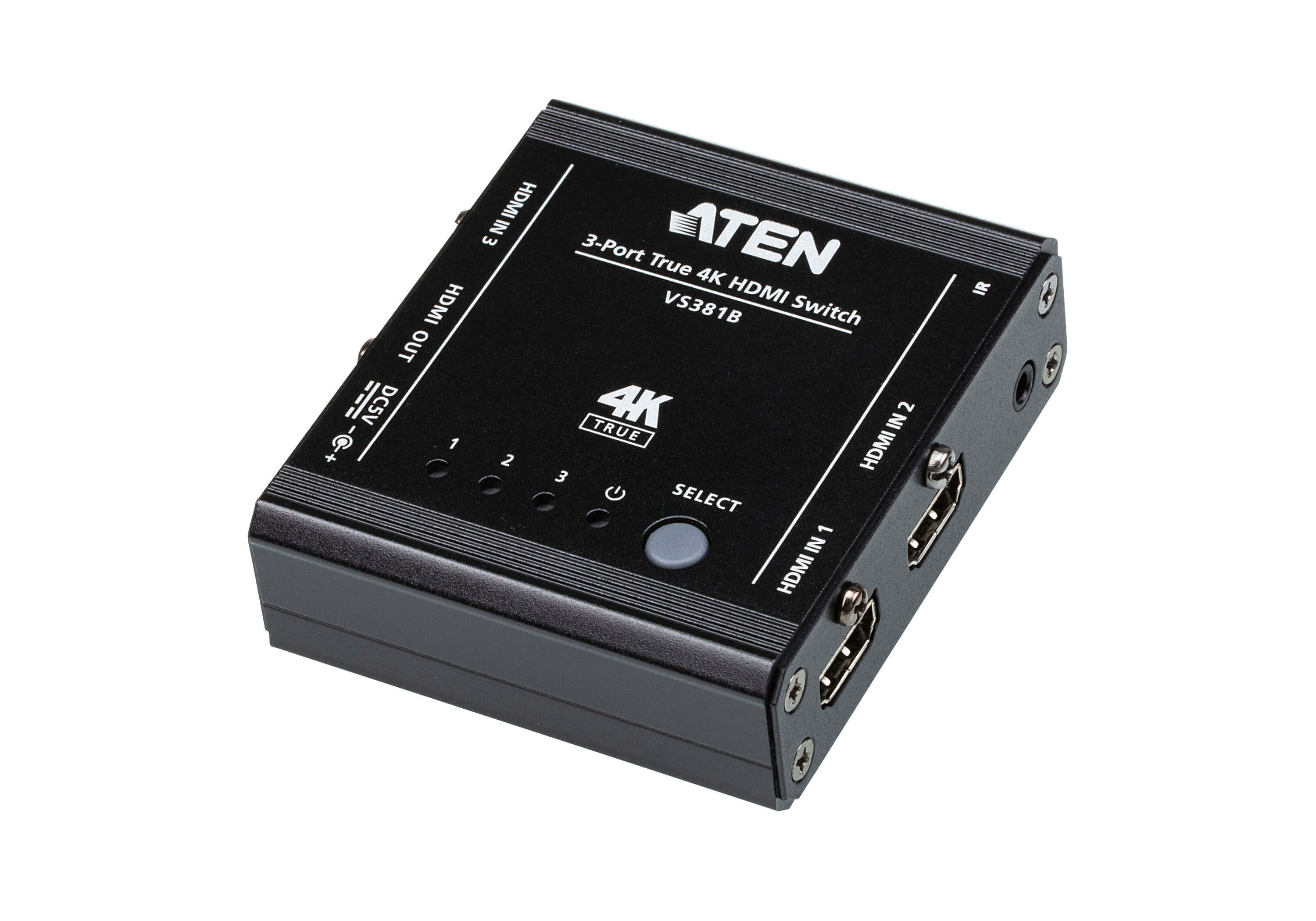 Aten . VS381B COMMUTATEUR HDMI 2.0 3 PORTS
