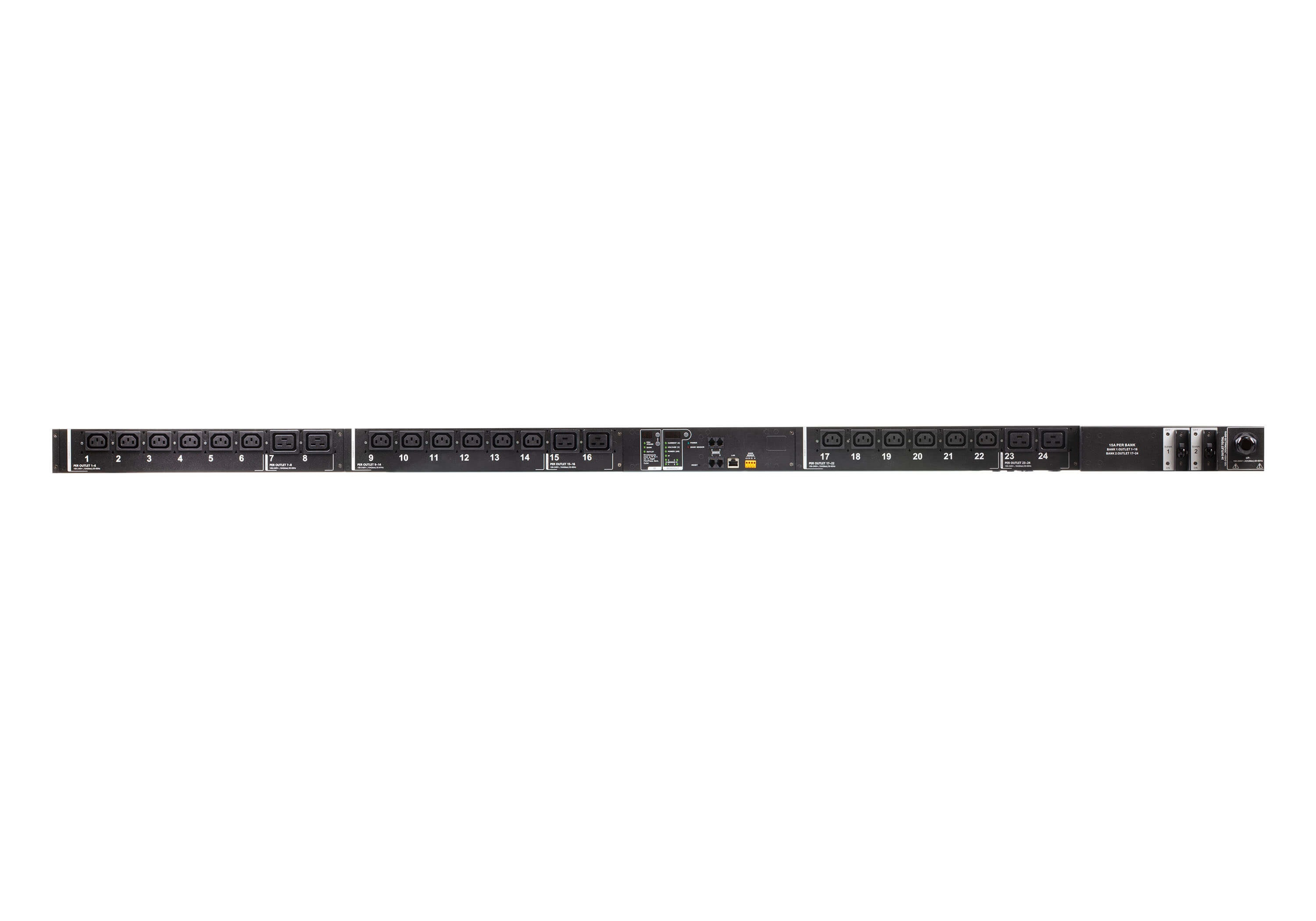 Aten . PE8324G3 PDU VERTICAL 24 PRISES 18xC13 + 6xC19