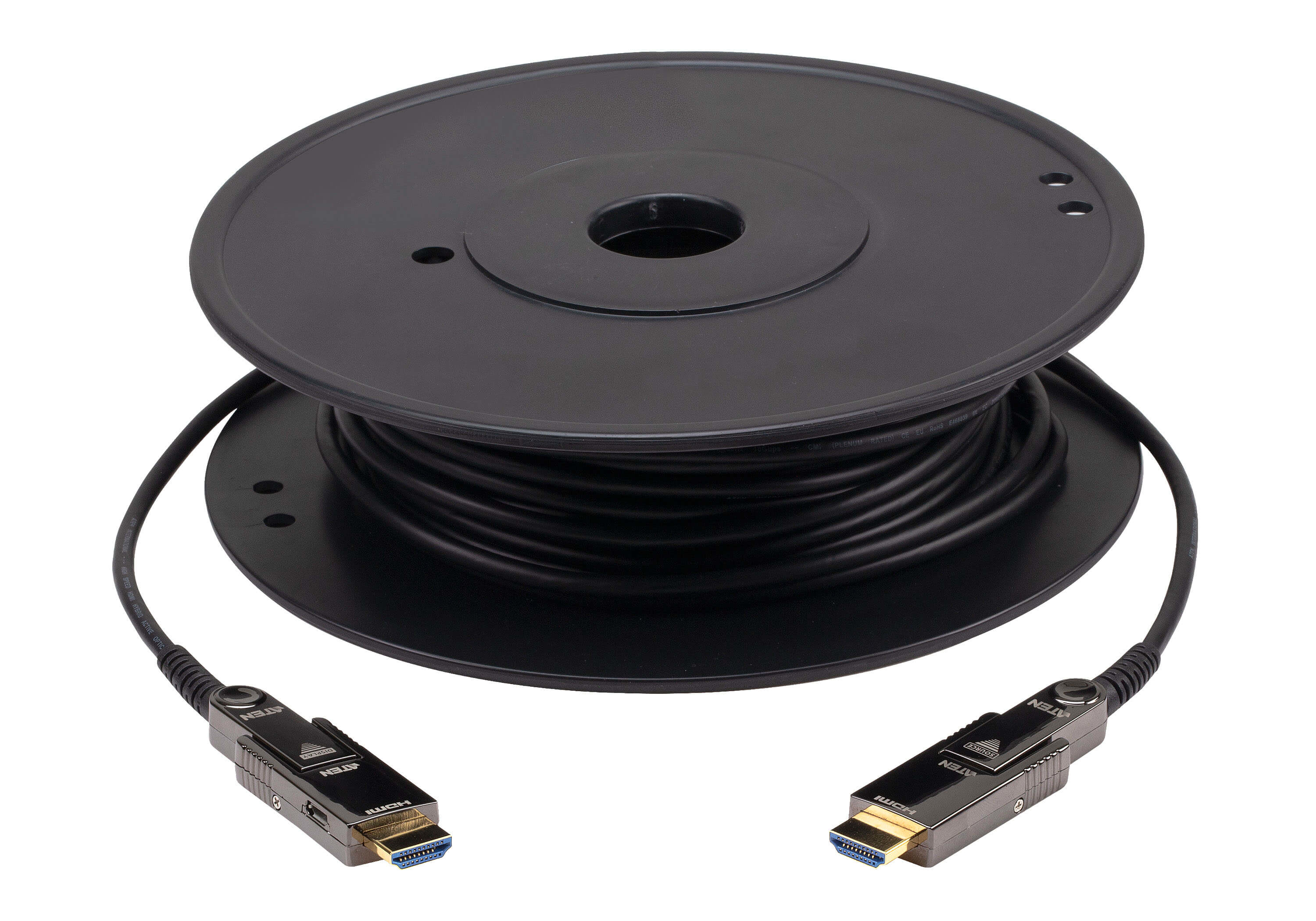 Aten True 4K HDMI Active Optical Cable (30m)with Pluggable interface (Type A & D)