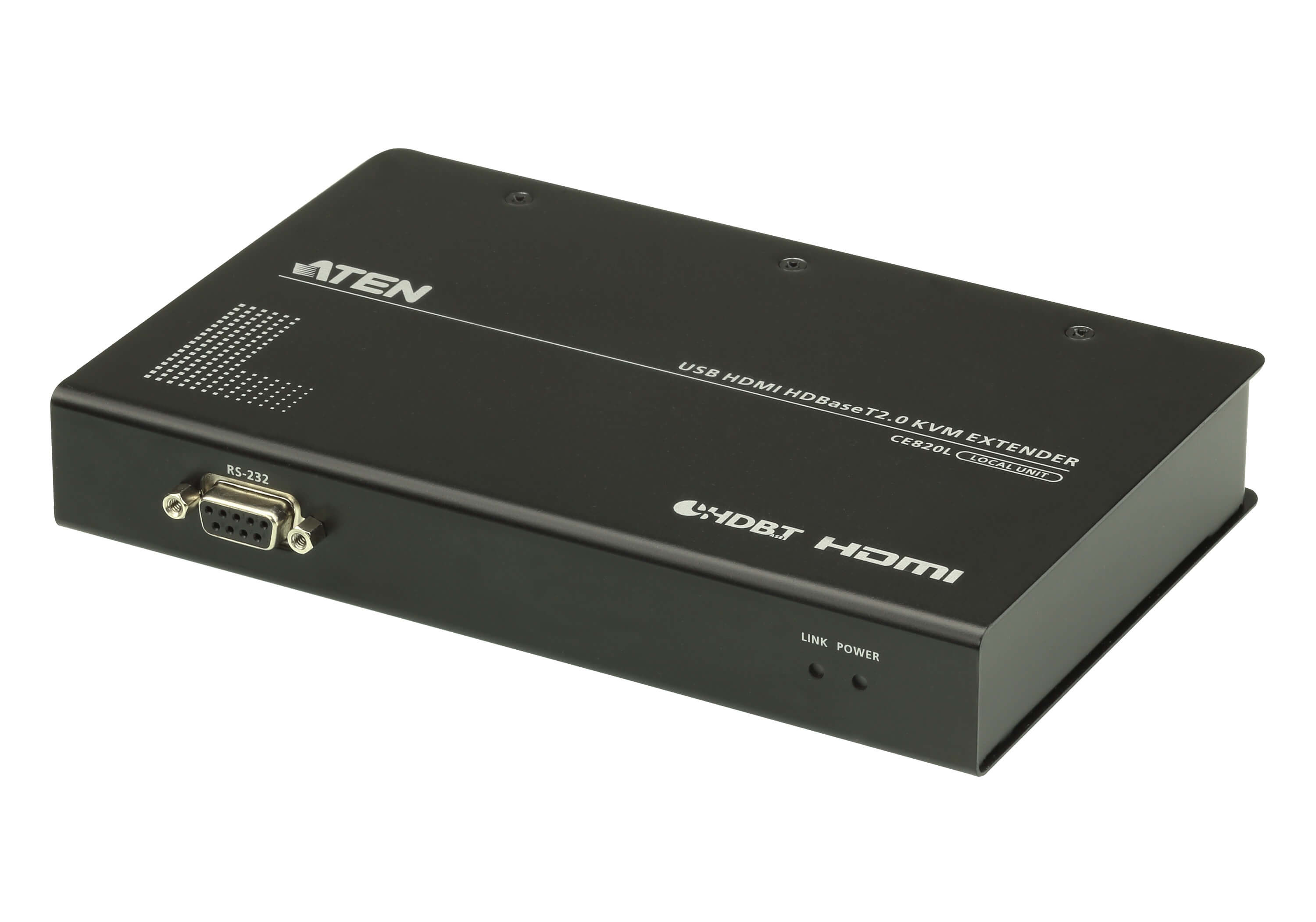 Aten Extenseur KVM CE820 HDMI 4K USB RS232 100 m HDBaseT métal