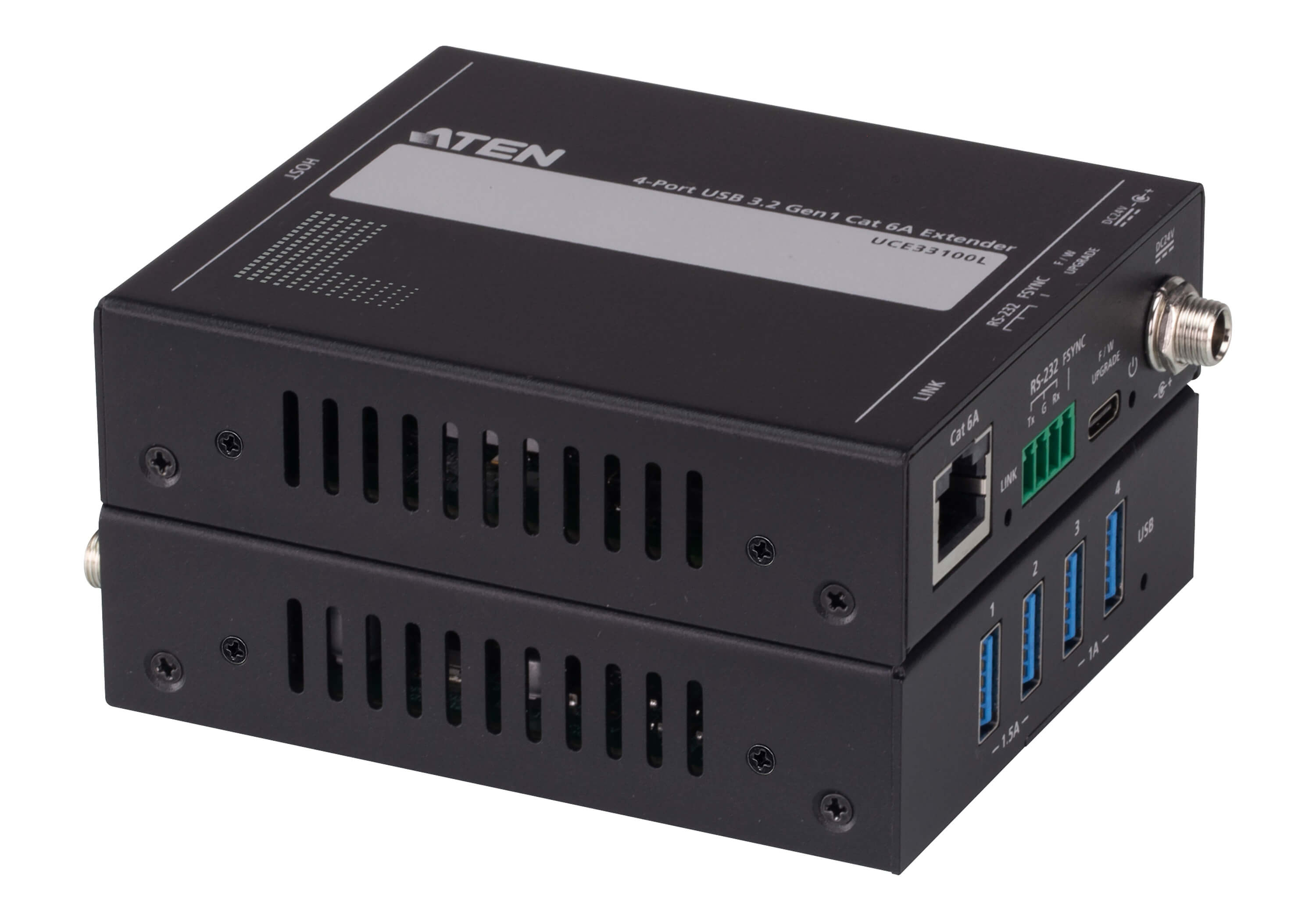 Aten UCE33100 Prolongateur USB 3.0 Gen 1 sur RJ45 Cat6A 100m