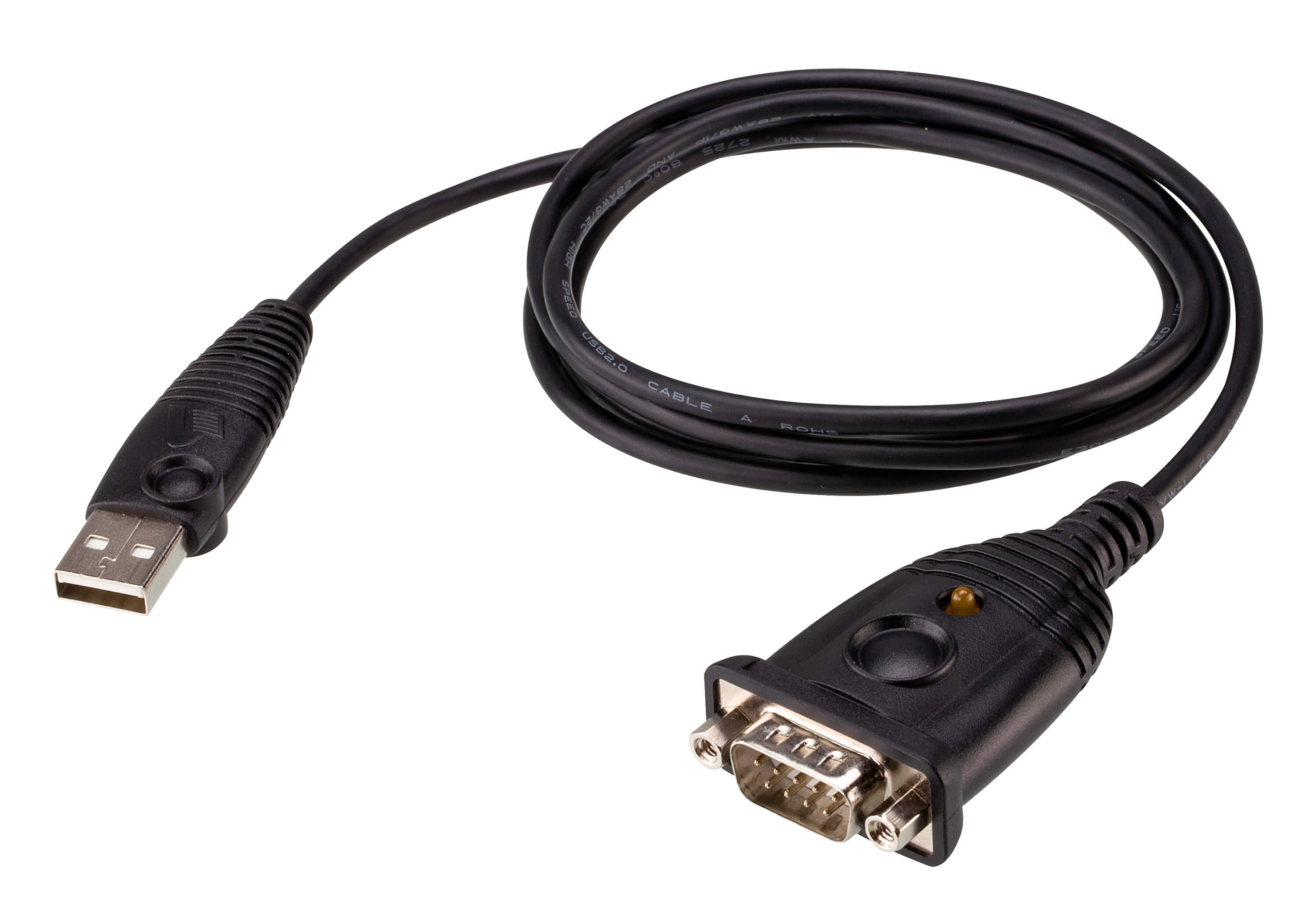 Aten UC232AF Convertisseur USB vers RS-232 FTDi câble 1.2m