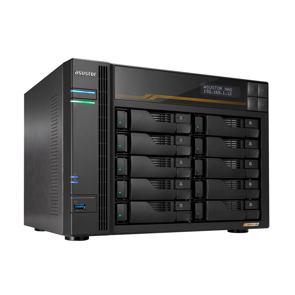 Asustor Lockerstor 10 Gen3 AS6810T 10 Bay