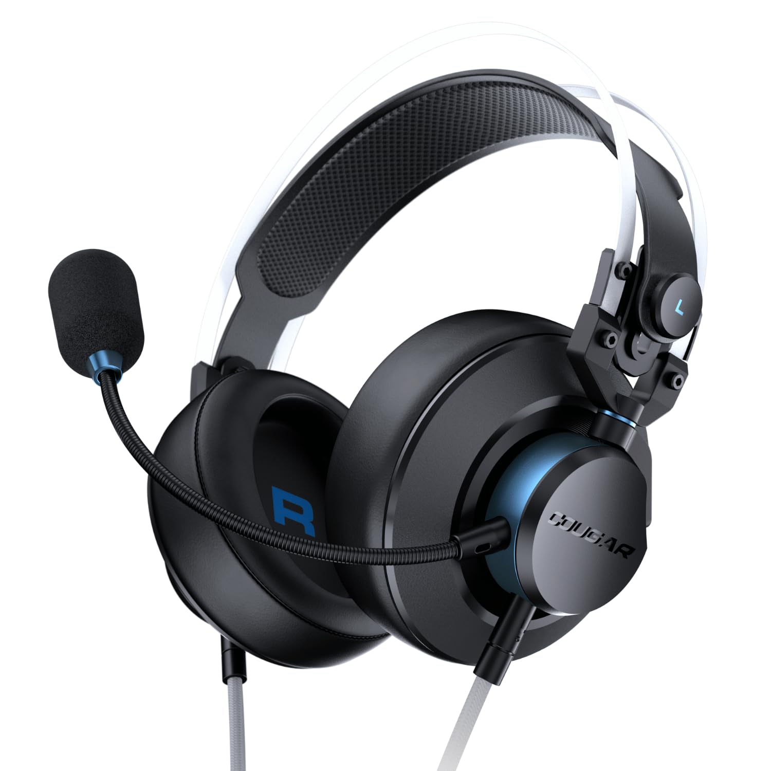 Cougar Casque Gamer filaire VM410 (Noir/Bleu)