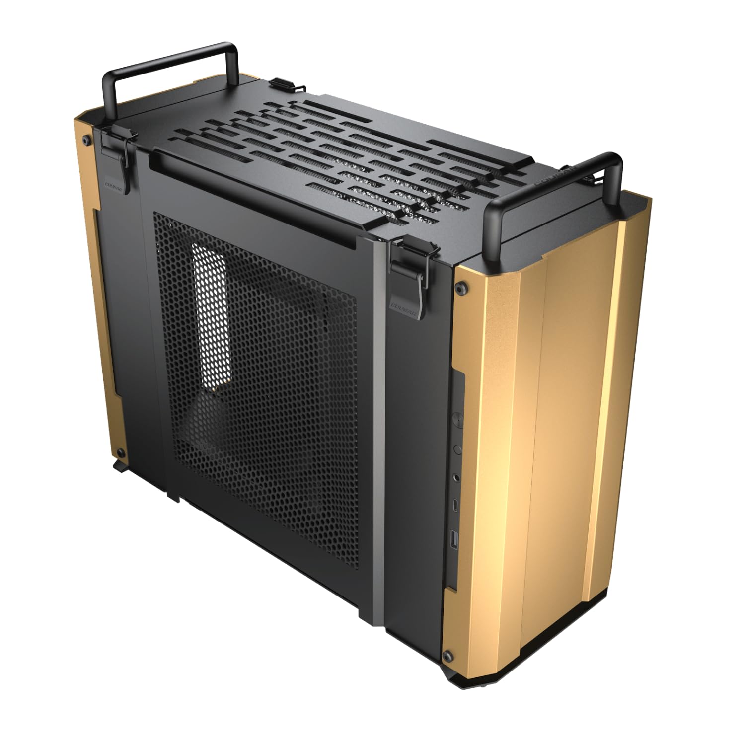 Cougar Boitier Mini Tour Mini ITX Dust 2 (Or/Noir)