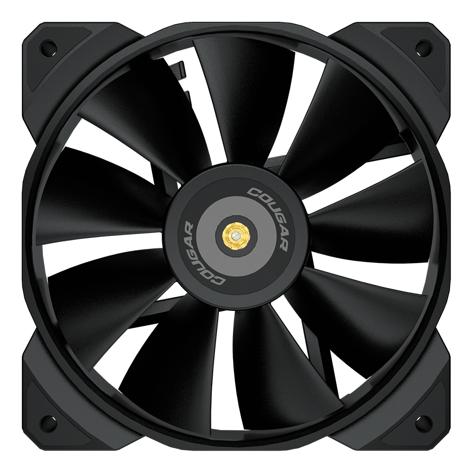 Cougar COUGAR Gehäuse Lüfter MHP 120, Schwarz, 3er-Pack