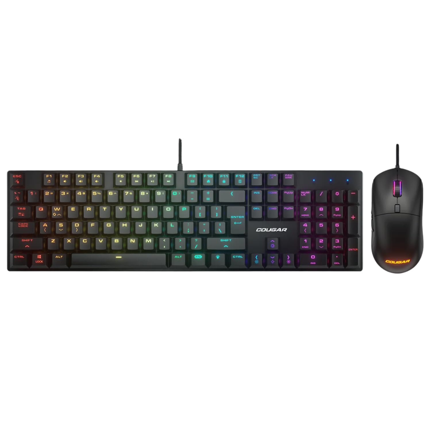 Cougar Pack 2en1 (Clavier/Souris) Cougar Combat RGB (Noir)