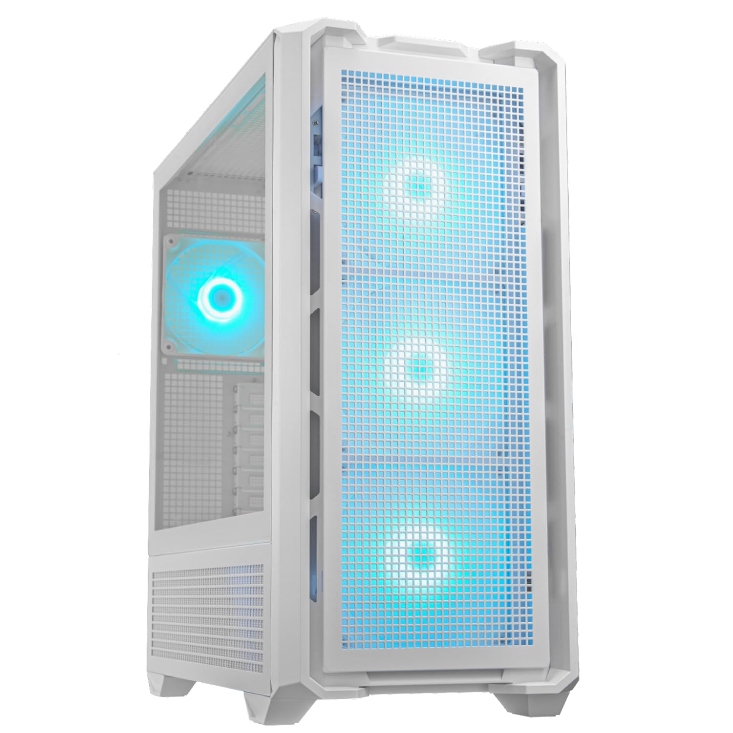 Cougar Boitier Grand Tour E-ATX MX600 RGB avec panneaux vitrés (Blanc)