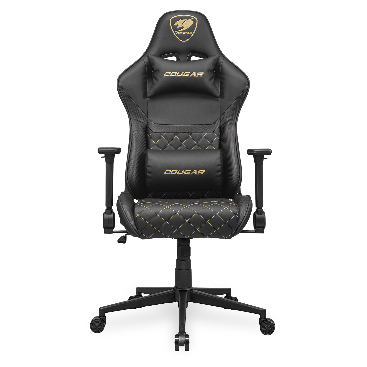 Cougar COUGAR Gaming-Stuhl Armor One V2 Gold, Schwarz