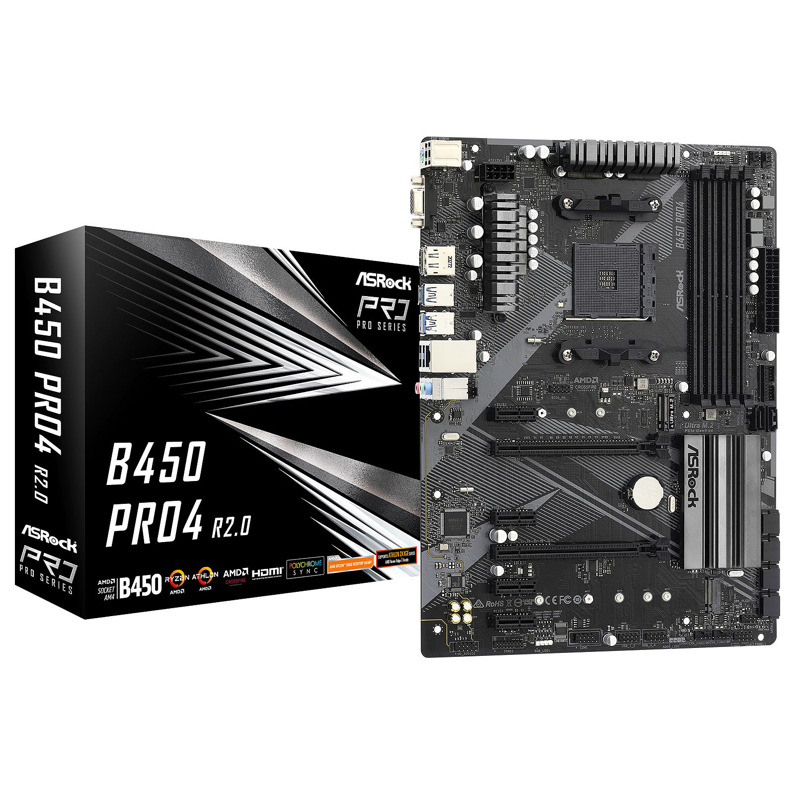 ASROCK B450 Pro4 R2.0