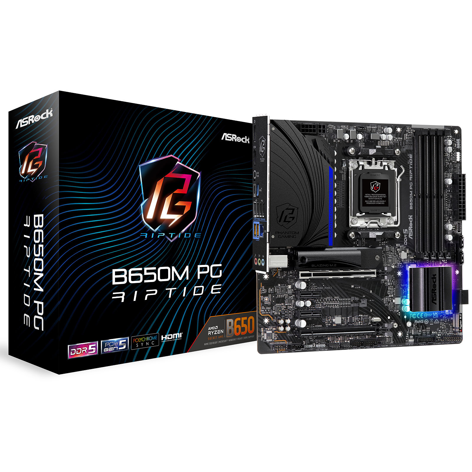 ASROCK B650M PG Riptide