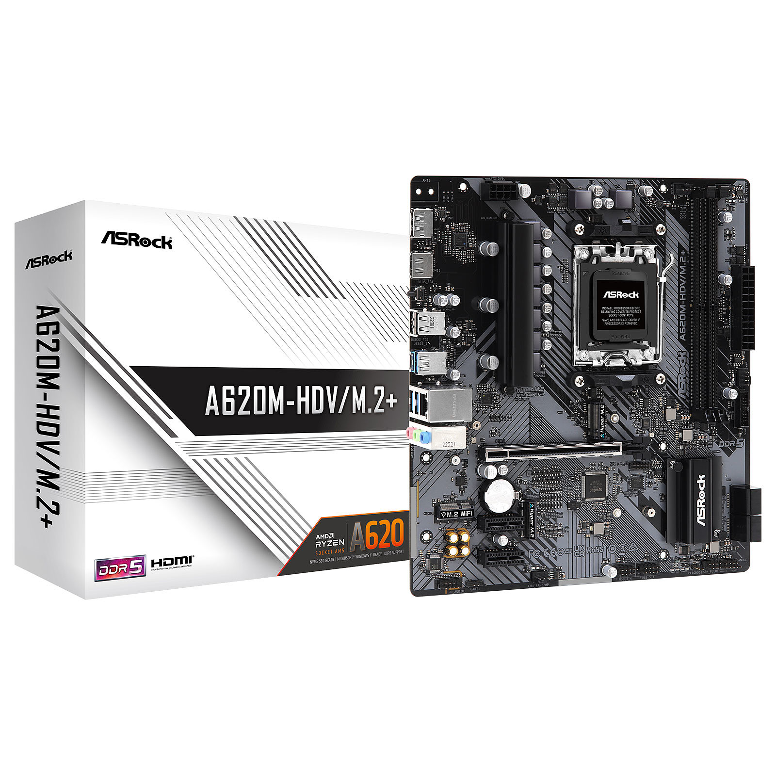 ASROCK A620M-HDV/M.2+