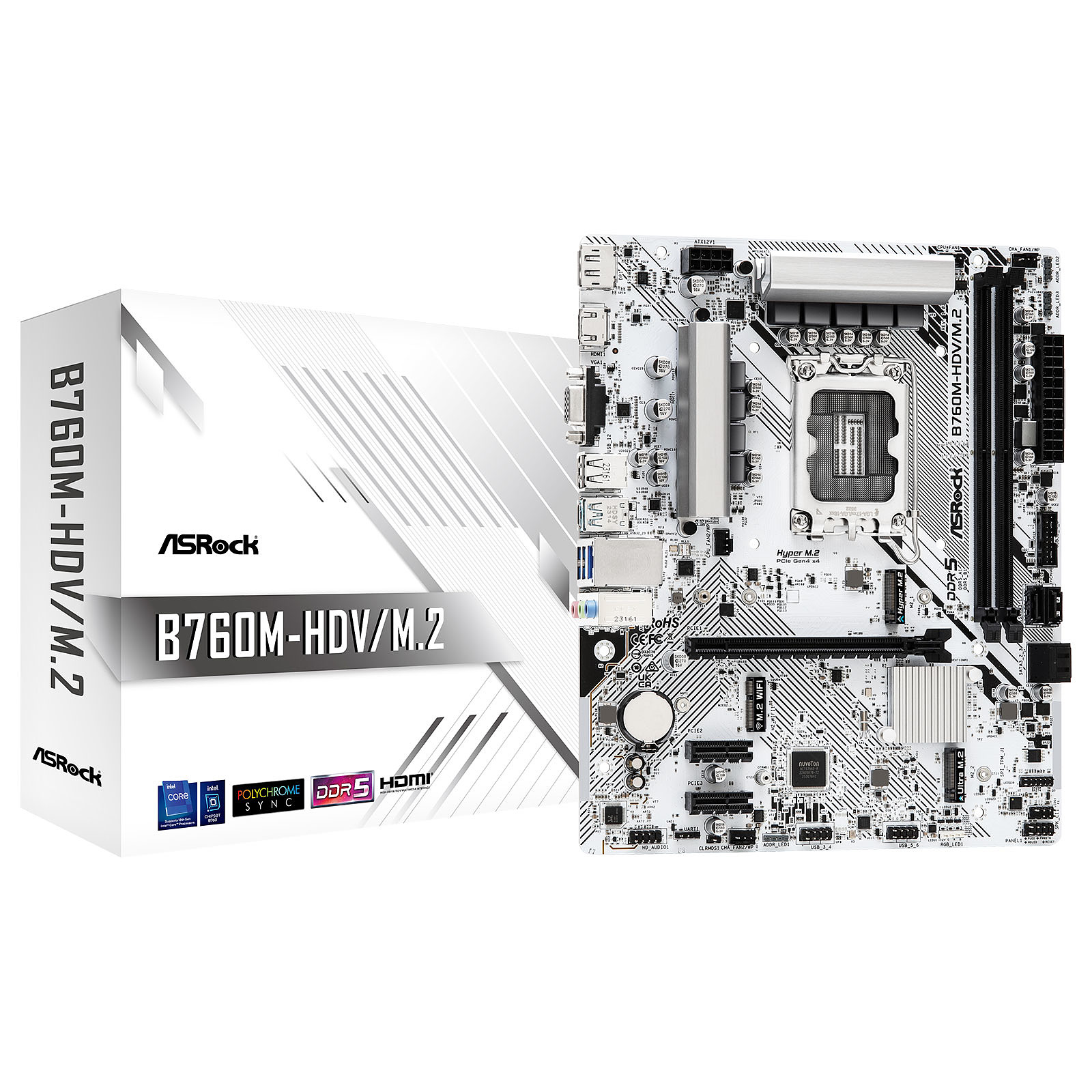 ASROCK B760M-HDV/M.2