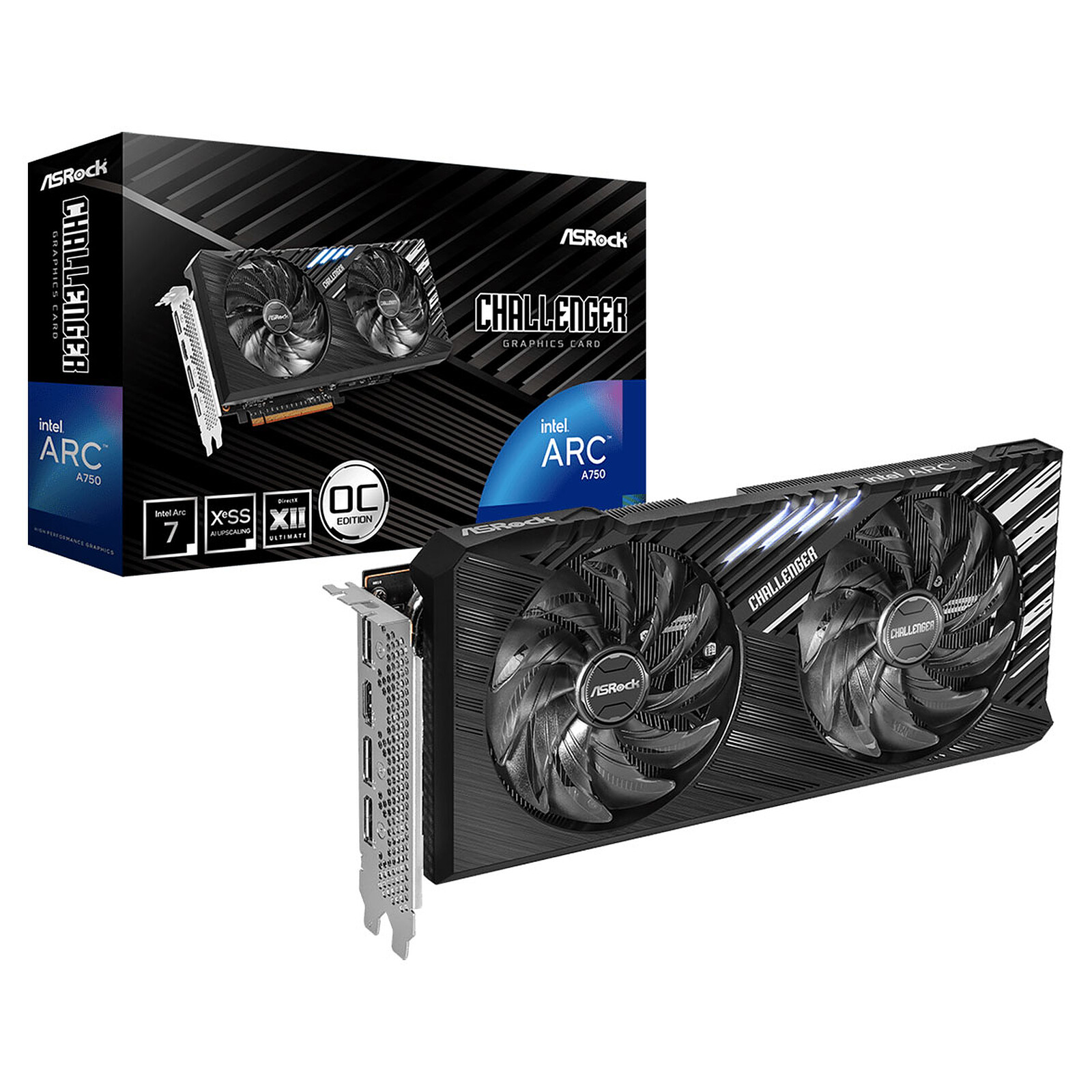 ASROCK Intel Arc A750 Challenger SE 8GB OC