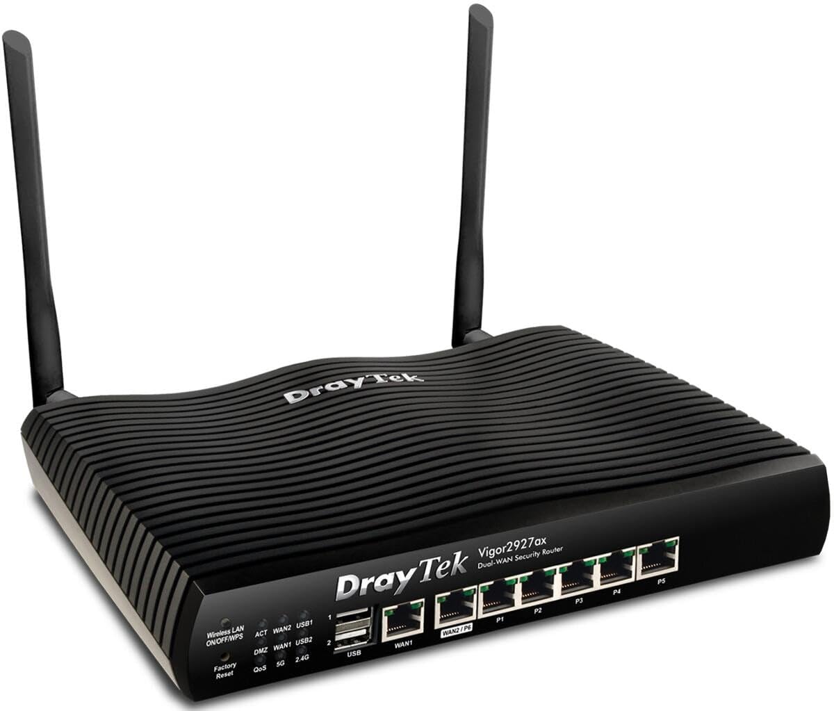 DrayTek DrayTek Vigor 2927ax   WLAN-AX SecureRouter DUAL-WAN retail
