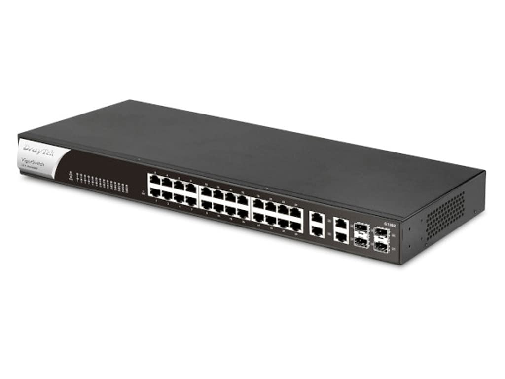 DrayTek Switch 440mm DrayTek VigorSwitch G-1282 4*Kombo/24*GE retail