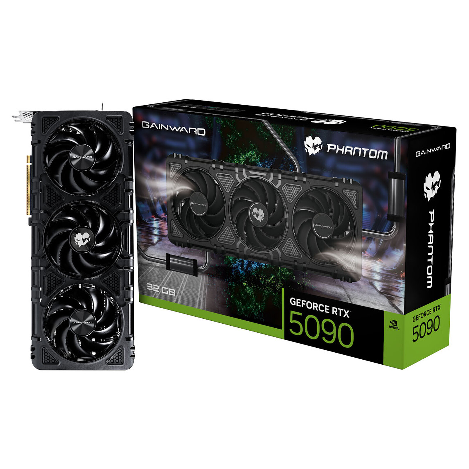 Gainward Carte graphique GeForce RTX 5090 Phantom 32 Go GDDR7 DLSS 4