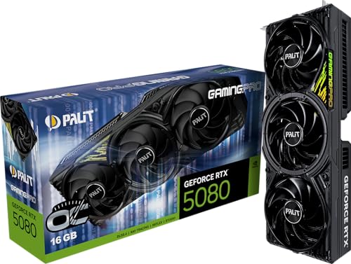 PALIT Carte Graphique GeForce RTX 5080 GamingPro OC