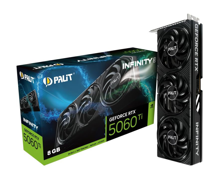 PALIT Carte Graphique GeForce RTX 5060 Ti Infinity 3 8Go
