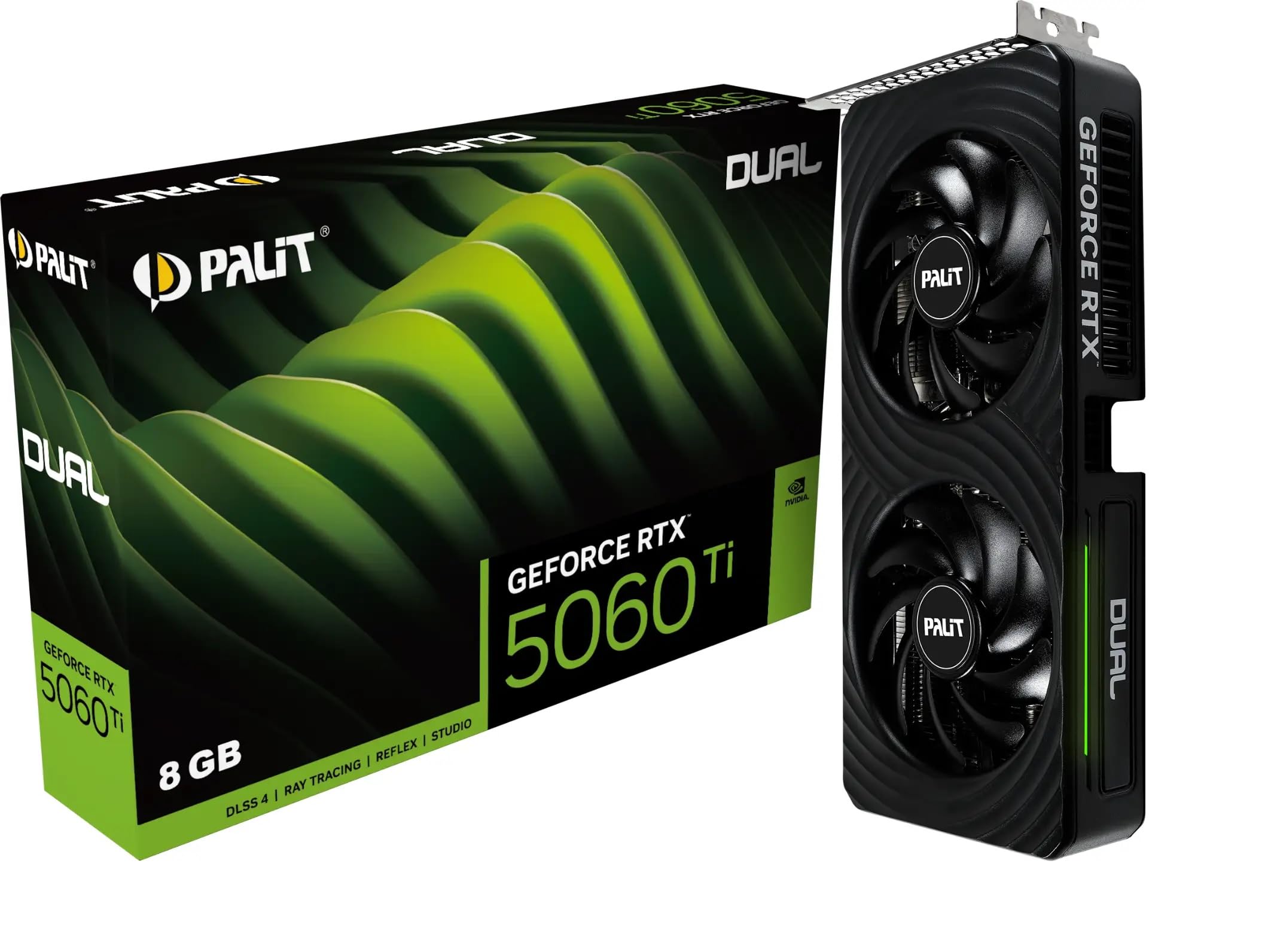 PALIT Carte Graphique GeForce RTX 5060 Ti Dual OC 8Go