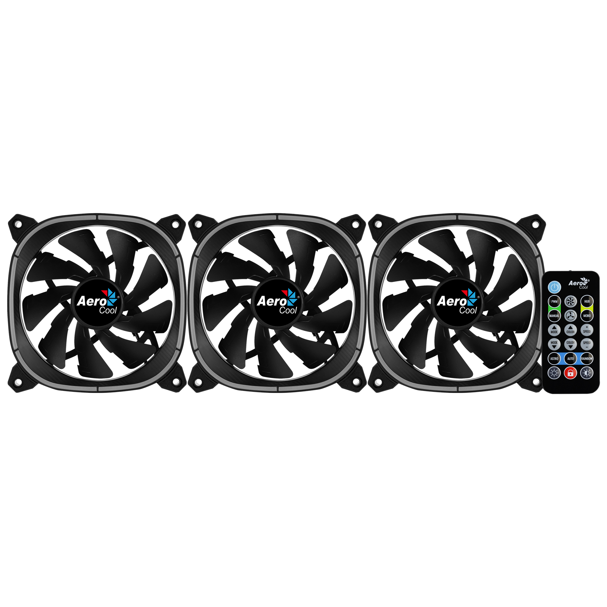 AEROCOOL Astro 12 Pro Pack de 3