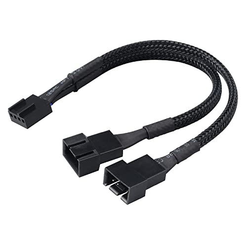 AKASA PWM Y-Kabel gesleevt