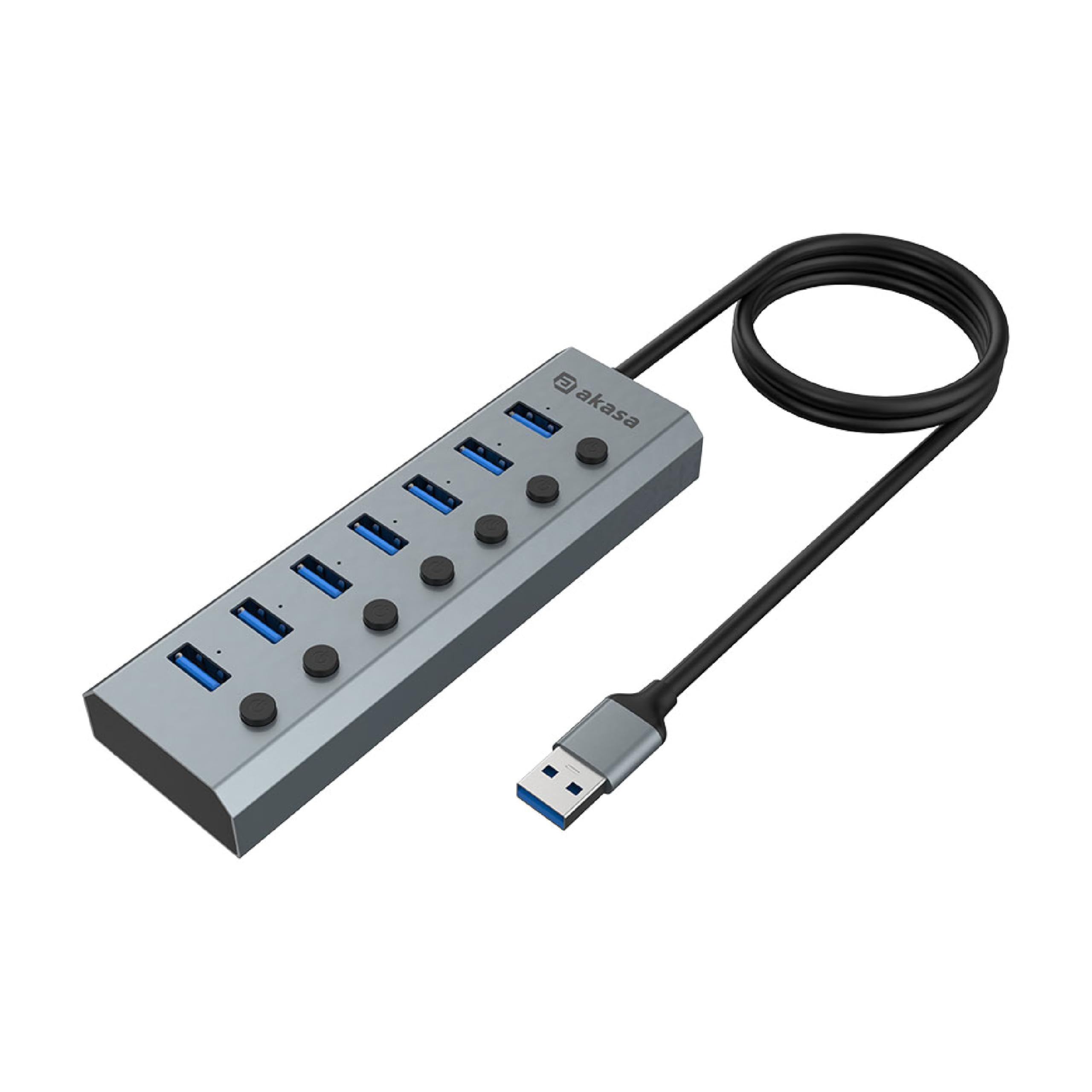 AKASA Connect 7 IPS - USB Hub