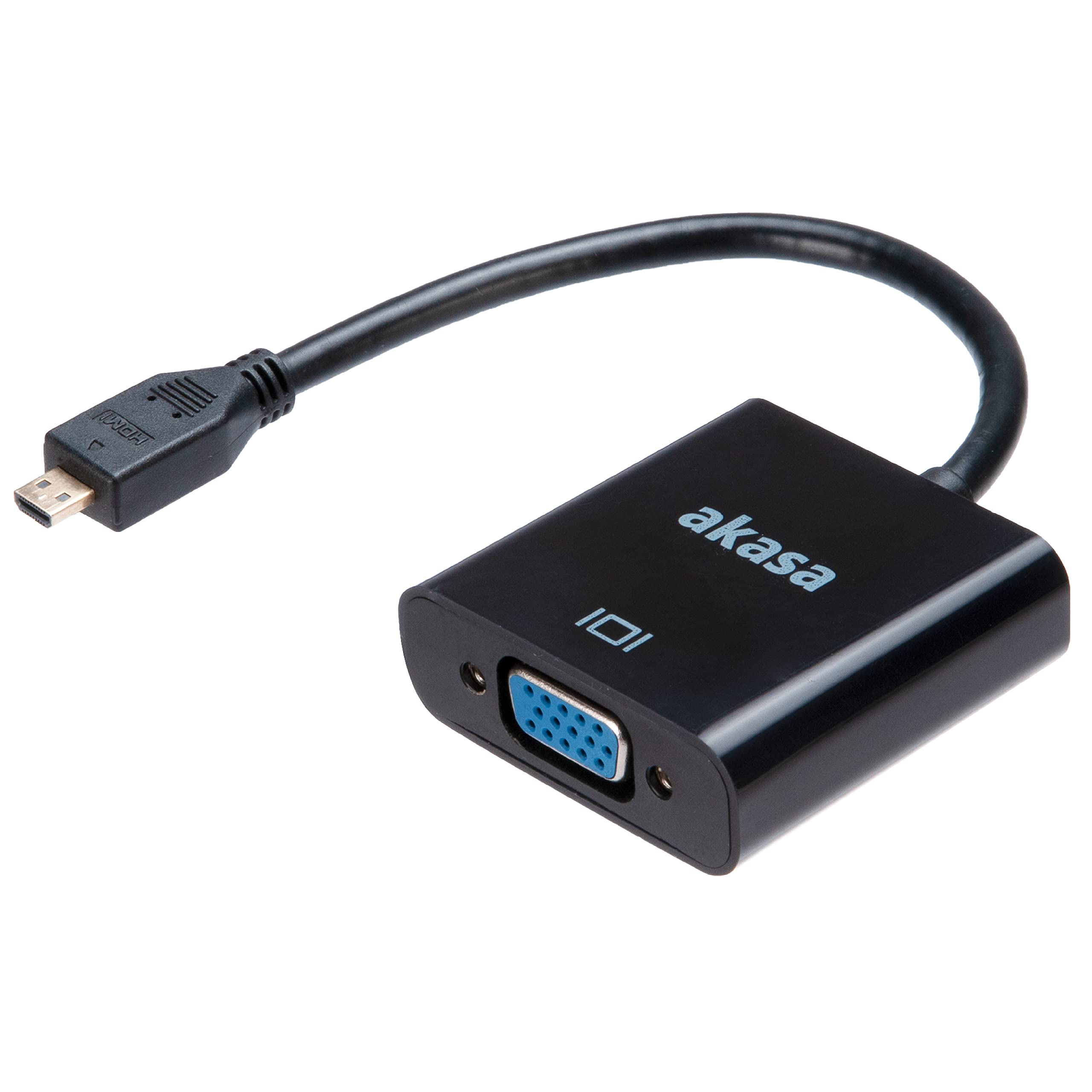 AKASA Micro HDMI à VGA Konverter Adapter