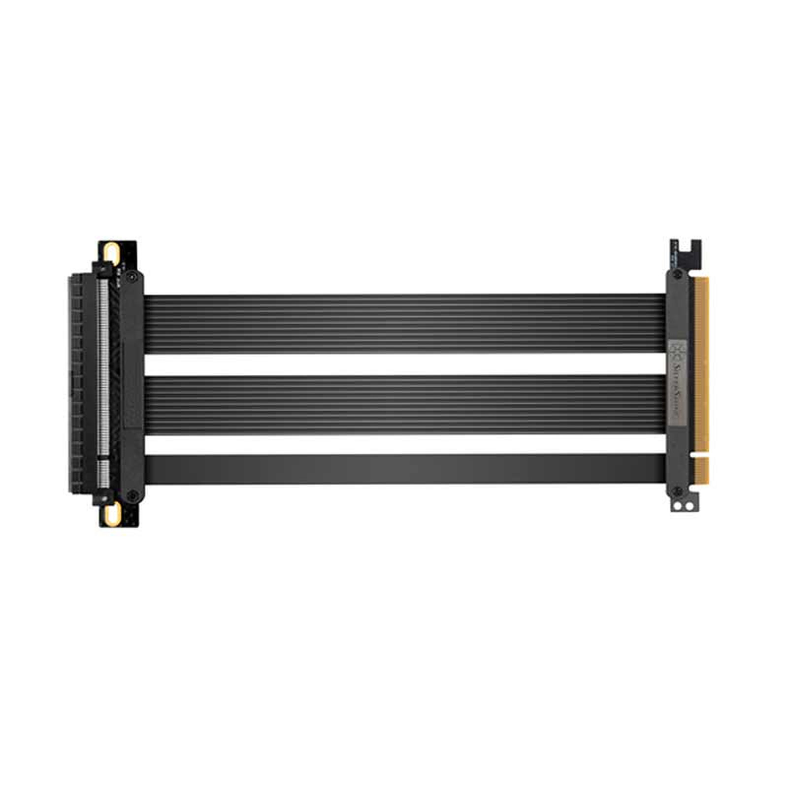 SILVERSTONE PCI-E 4.0 16x flexible de haute qualité