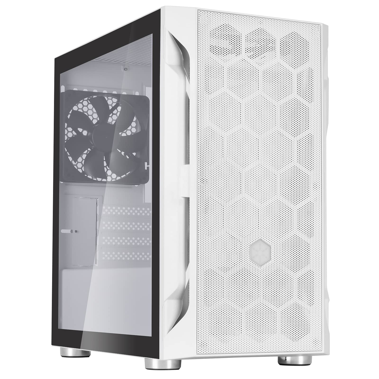SILVERSTONE Fara H1M Micro-ATX Boitier - Tempered Glass