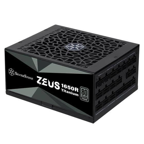 SILVERSTONE ZEUS 1650R Titanium (schwarz