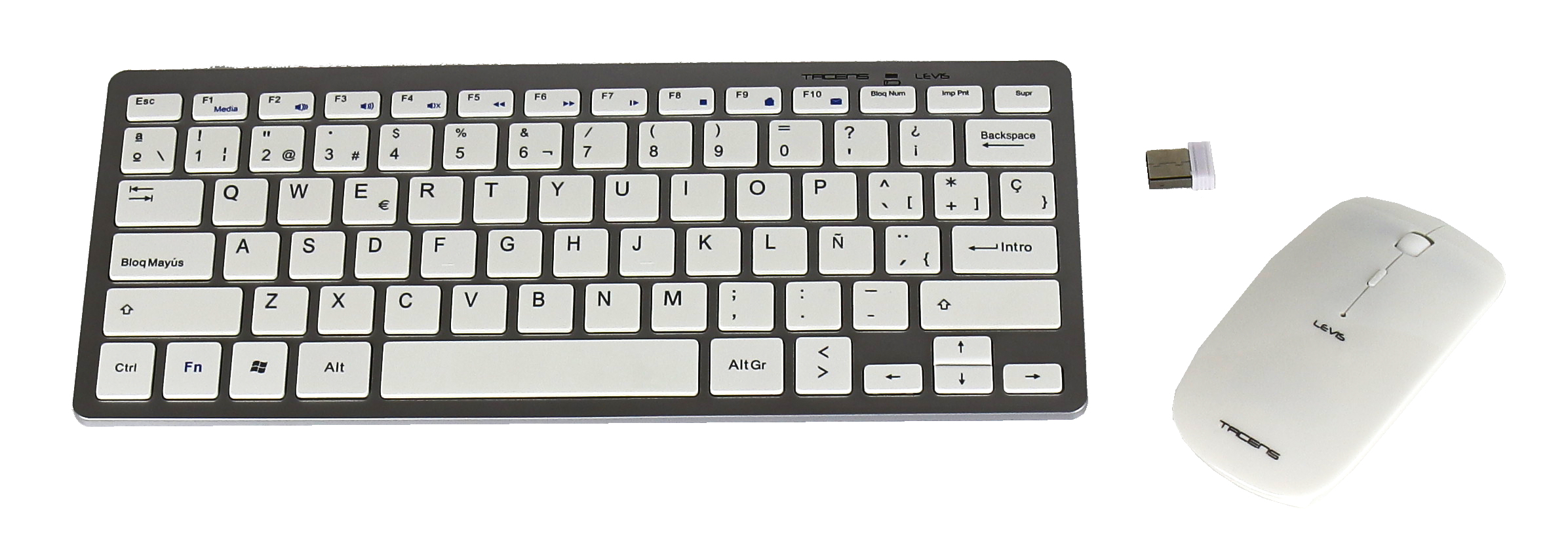 Tacens Levis Combo clavier + souris sans fil 2000 DPI