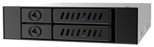 Chieftec Cadre amovible 3,5 pour 2 x 2,5 SATA