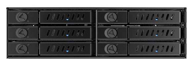 Chieftec Cadre amovible 5,25 pour 6 x SATA 2,5