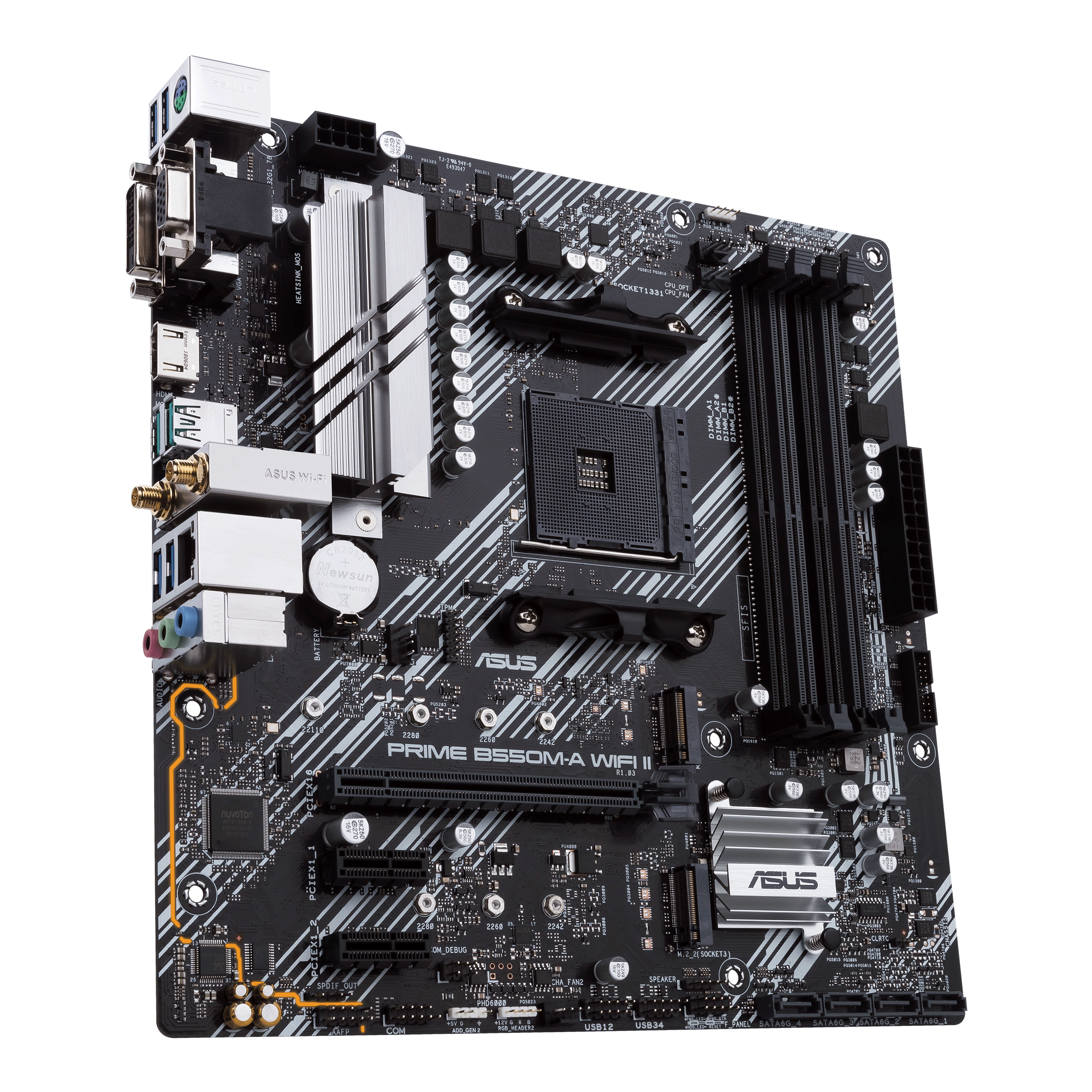 ASROCK Modèle : PRIME B550M-A WIFI II