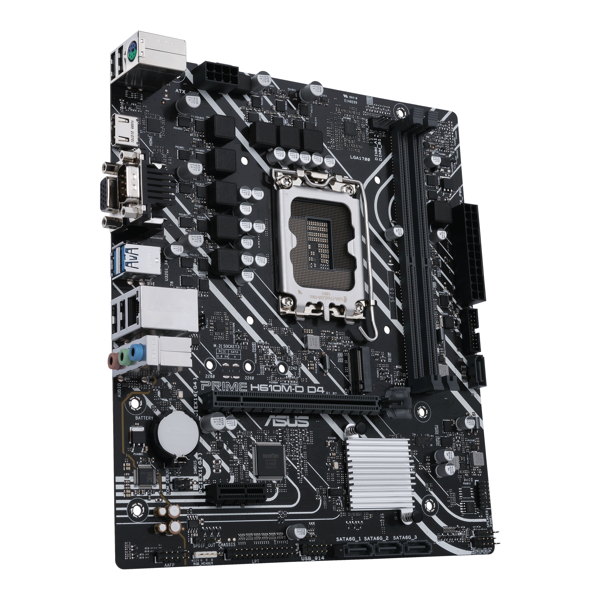 ASROCK ASUS PRIME H610M-D D4