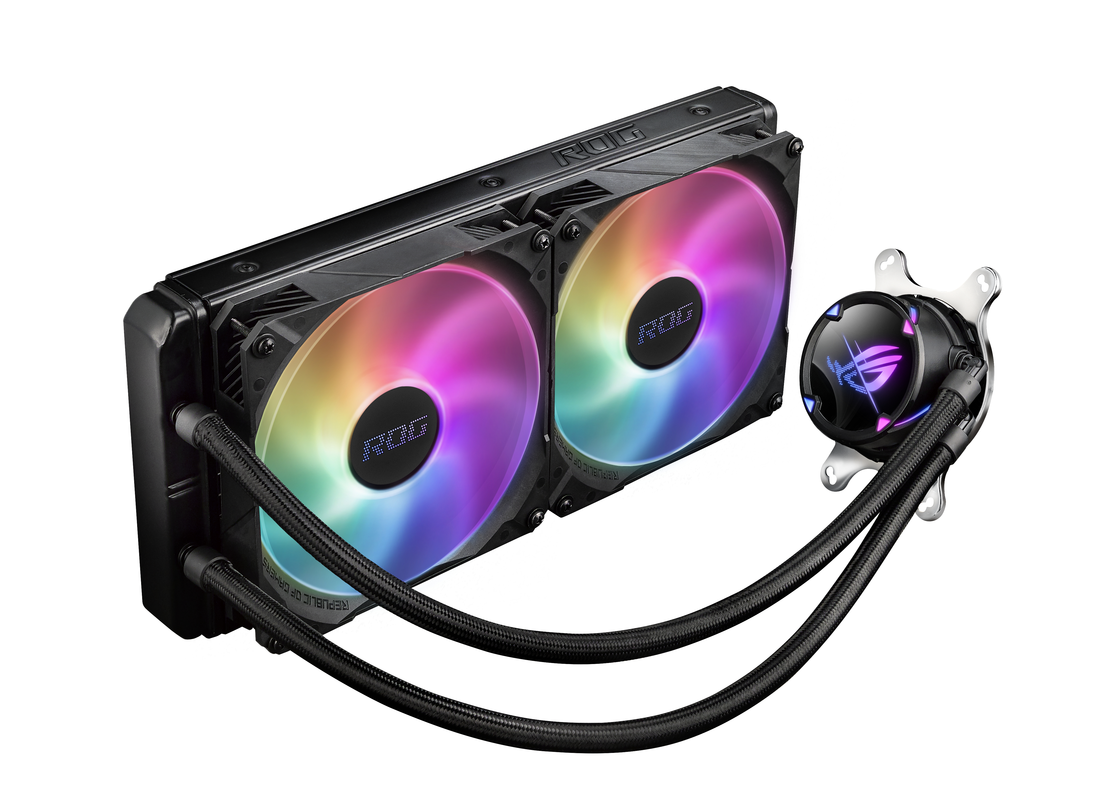 ASUS ROG Strix LC II 280 ARGB all-in-one liquid CPU cooler