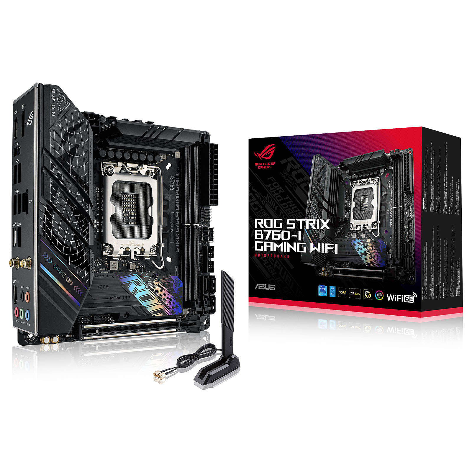 ASROCK ASUS ROG STRIX B760-I GAMING WIFI