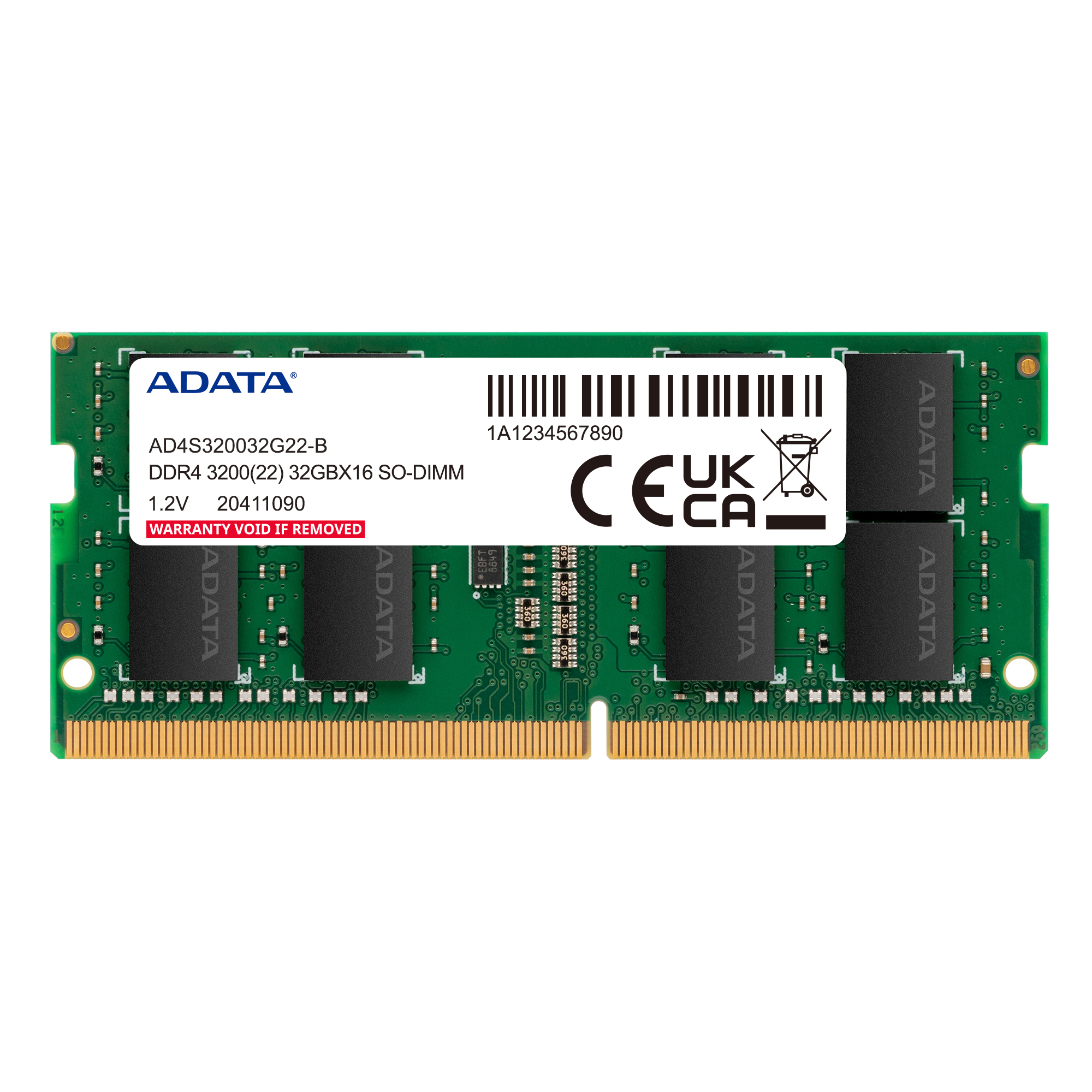 ADATA SO-DIMM 16 GB DDR4-3200 (2x 8 GB) Dual-Kit
