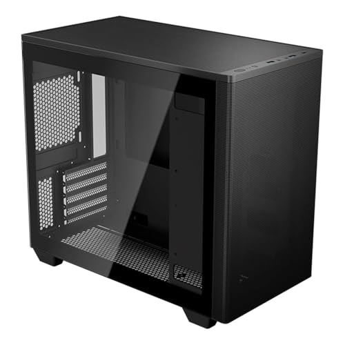 AEROCOOL Stormfront Mini PC-Gehäuse, Mini-Tower, mATX, Tempered Glass