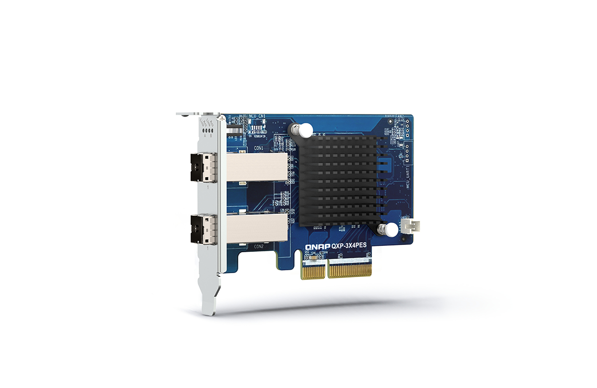QNAP QNAP QXP-3X4PES 2 ports SFF-8644 Expansion card PCIe Gen3 x4 for QNAP PCIe JBOD series