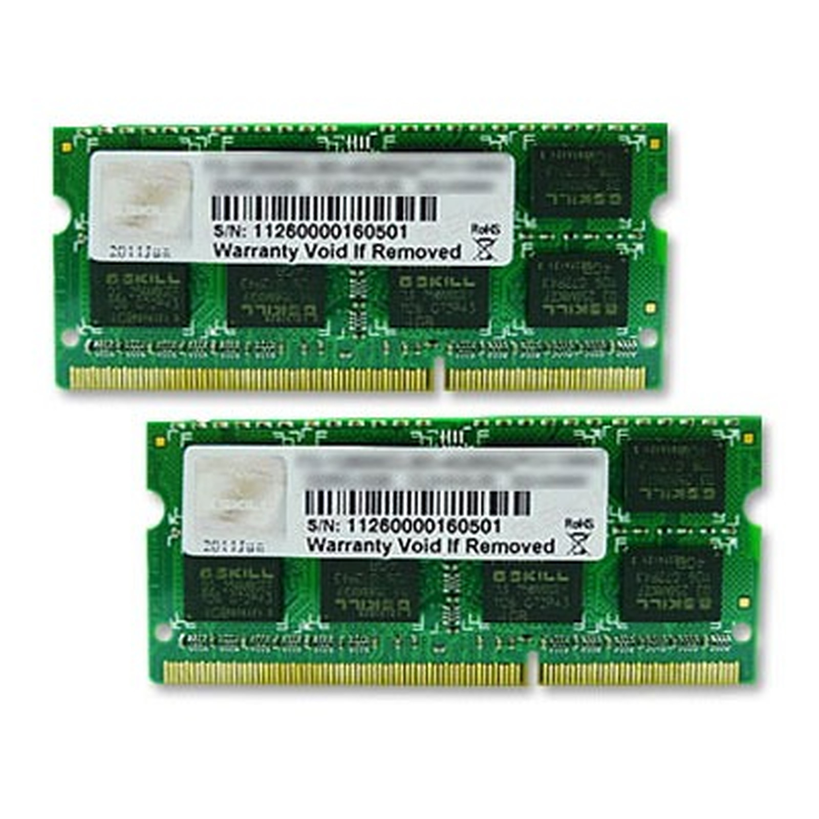 GSKILL 8 Go (2x 4 Go) DDR3 1600 MHz CL11 SODIMM 204 pins