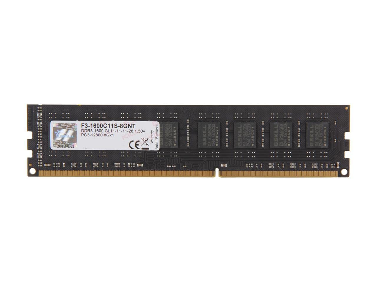 GSKILL DIMM 8GB DDR3-1600