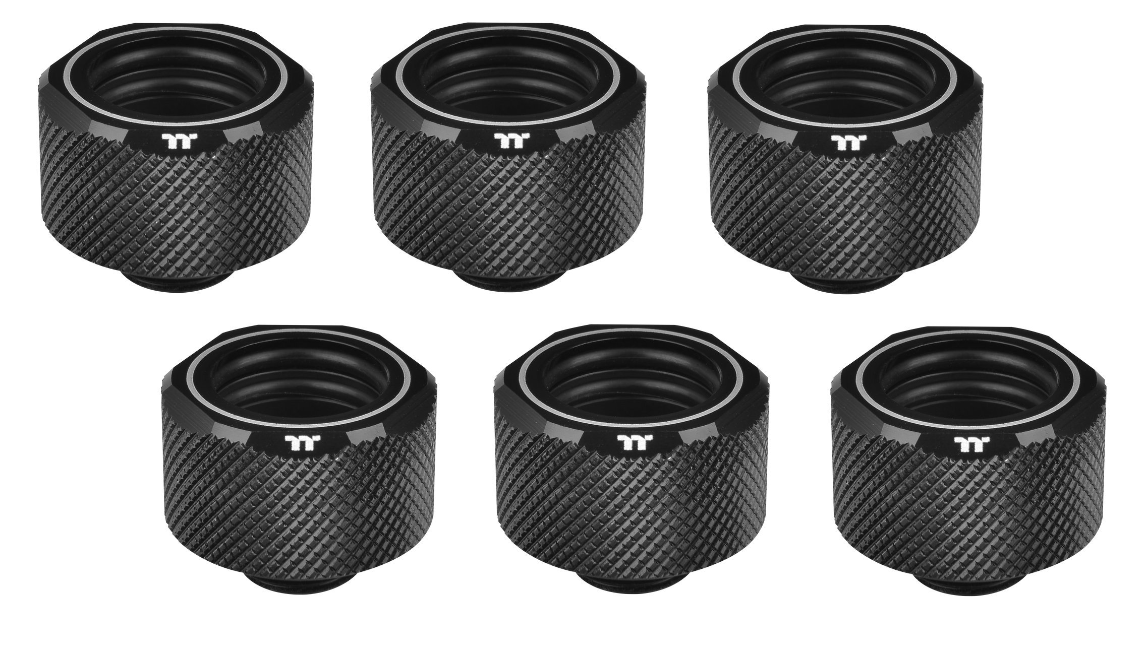 THERMALTAKE Pacific C-PRO G1/4 PETG Tube 16mm OD Compression – Black